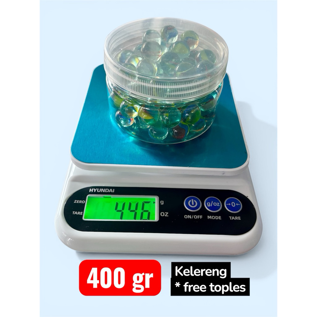 400 Gram KELERENG + TOPLES