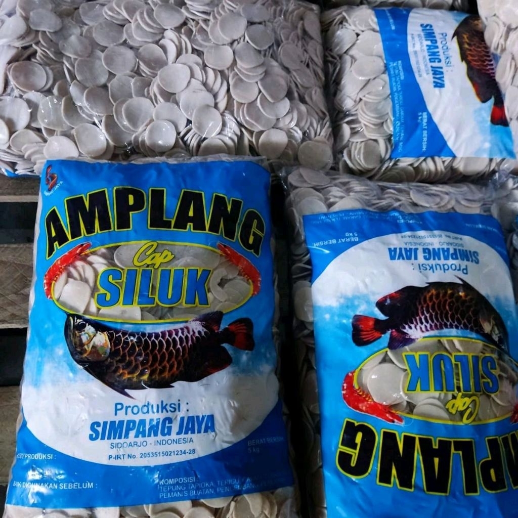 ( 1Kg ) Kerupuk Ikan Tenggiri Mentah /Kemplang Mentah MURAH