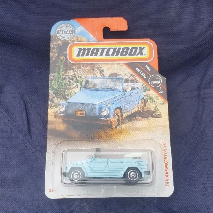 Matchbox Volkswagen Type 181 Blue