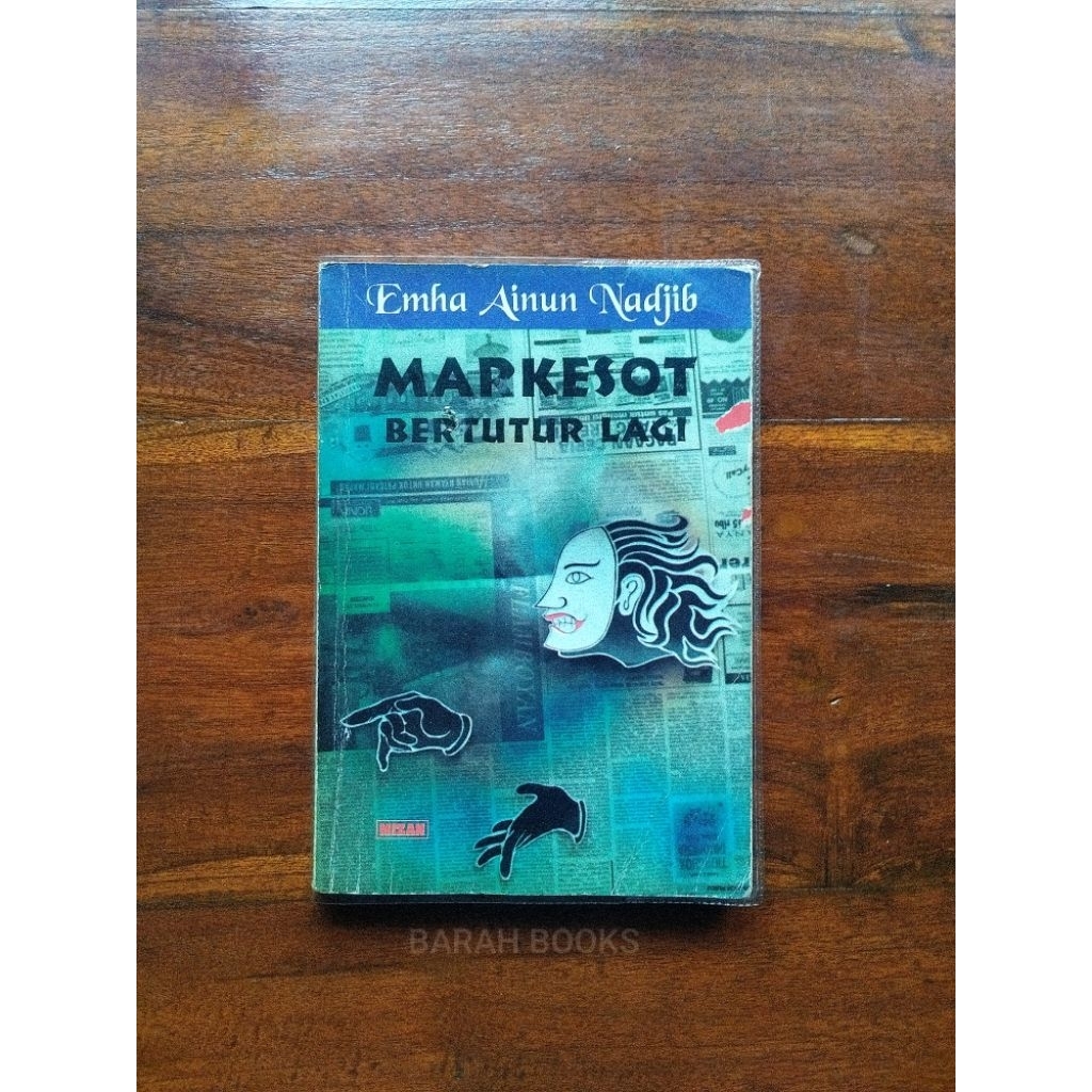 Buku Markesot Bertutur Lagi, Emha Ainun Najib, Mizan cetakan 1994. Original, lawas , langka