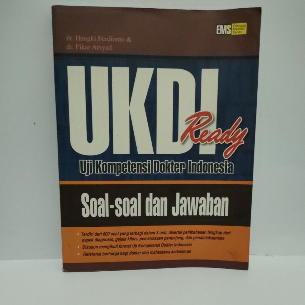 Original Buku Ready UKDI Uji Kompetensi Dokter Indonesia