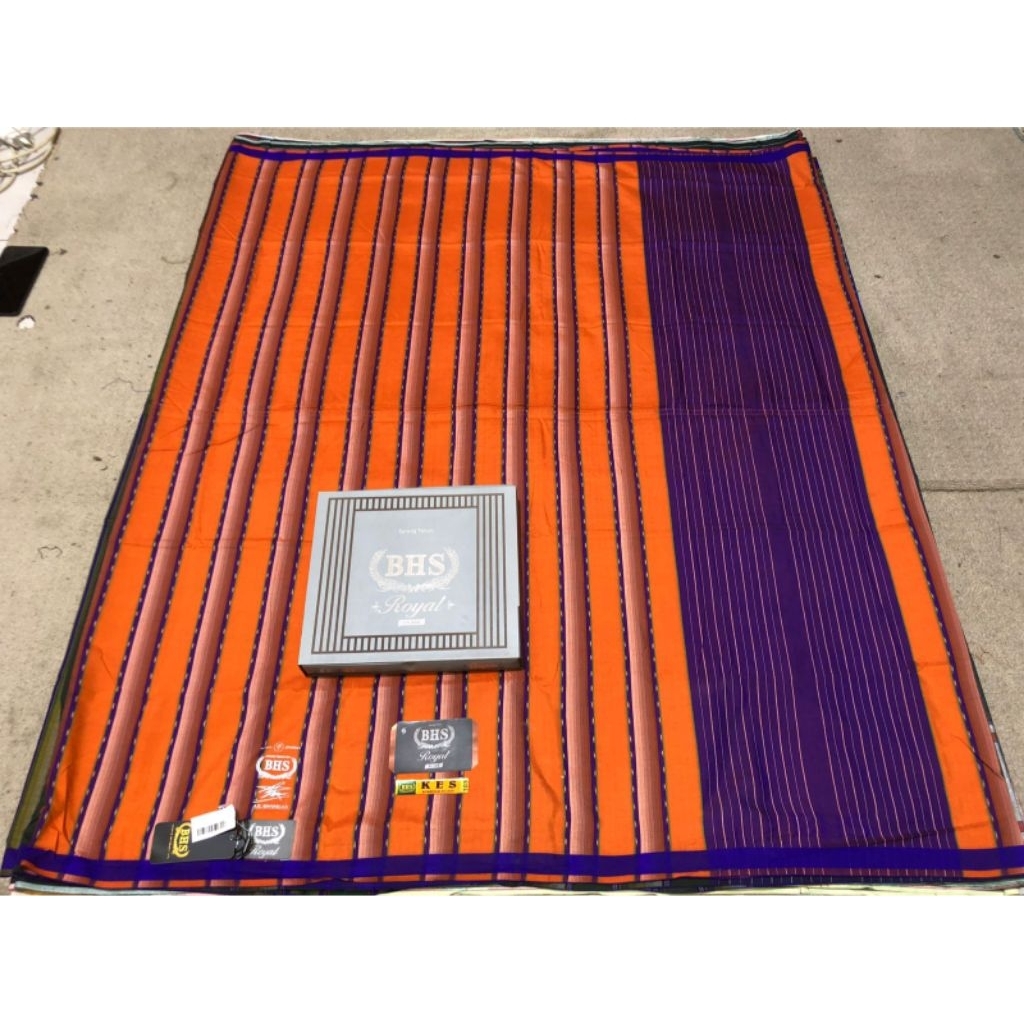 Sarung BHS Royal Kes Kkr Kbs Silver Full Sutra Spunsilk ATBM Limited