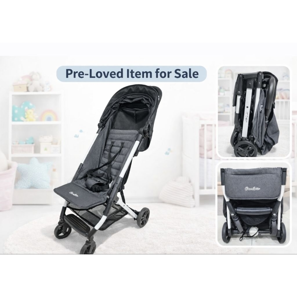 PRELOVED - Stroller Bayi Autofold Cabin Size Cocolatte Iconic Kereta Dorong Bayi