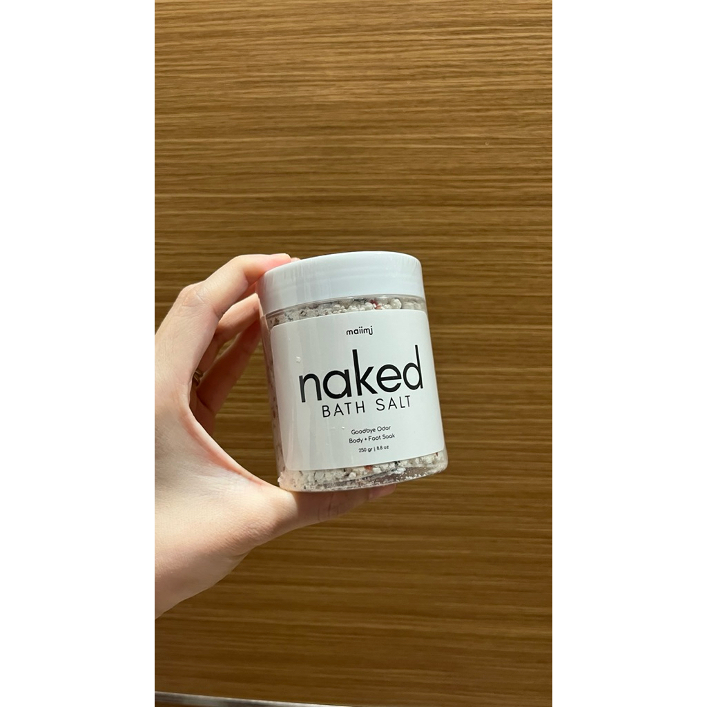 maiimi naked bath salt garam mandi goodbye odor