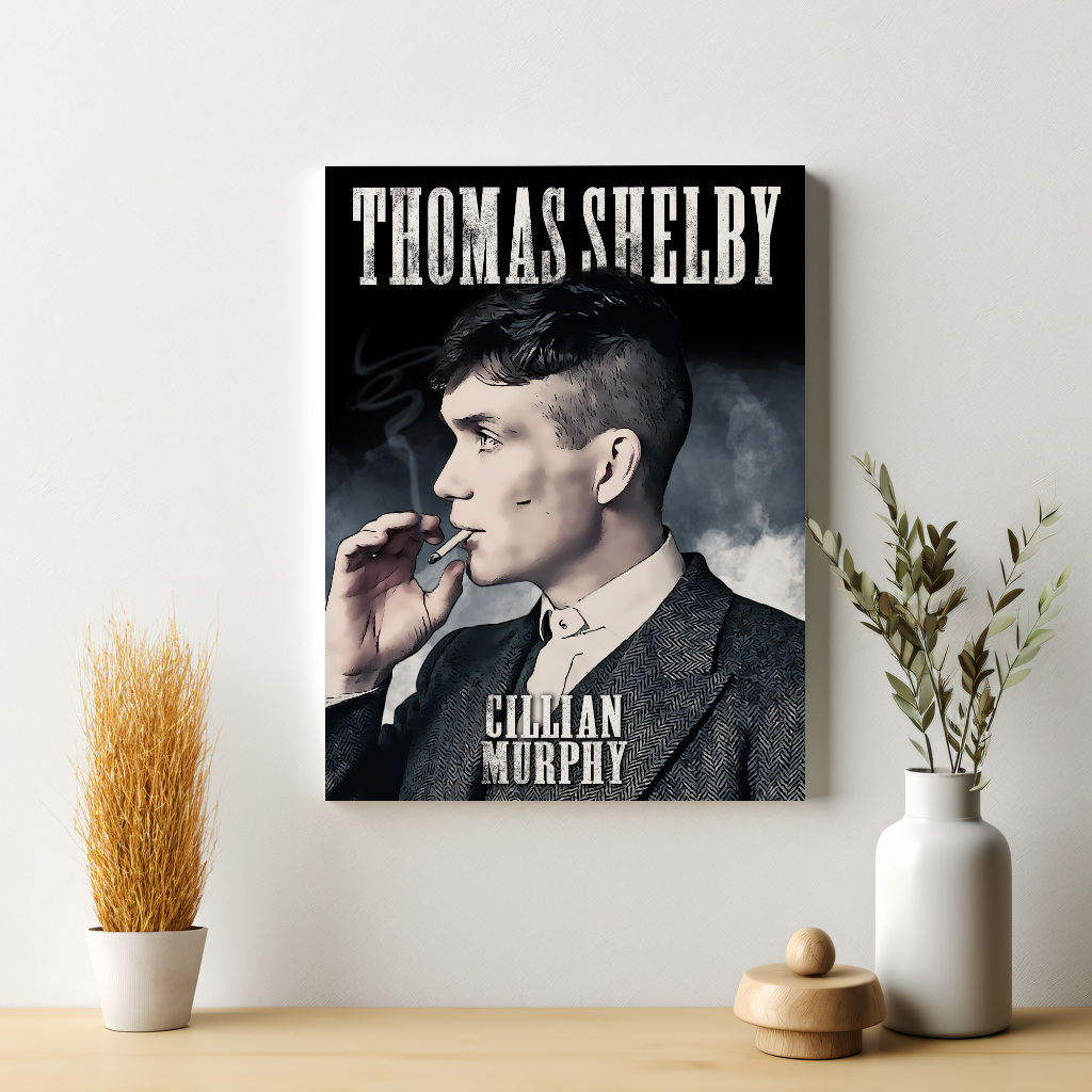 Tom Shelby Poster Peaky Blinders Dekorasi Film Hiasan Dinding