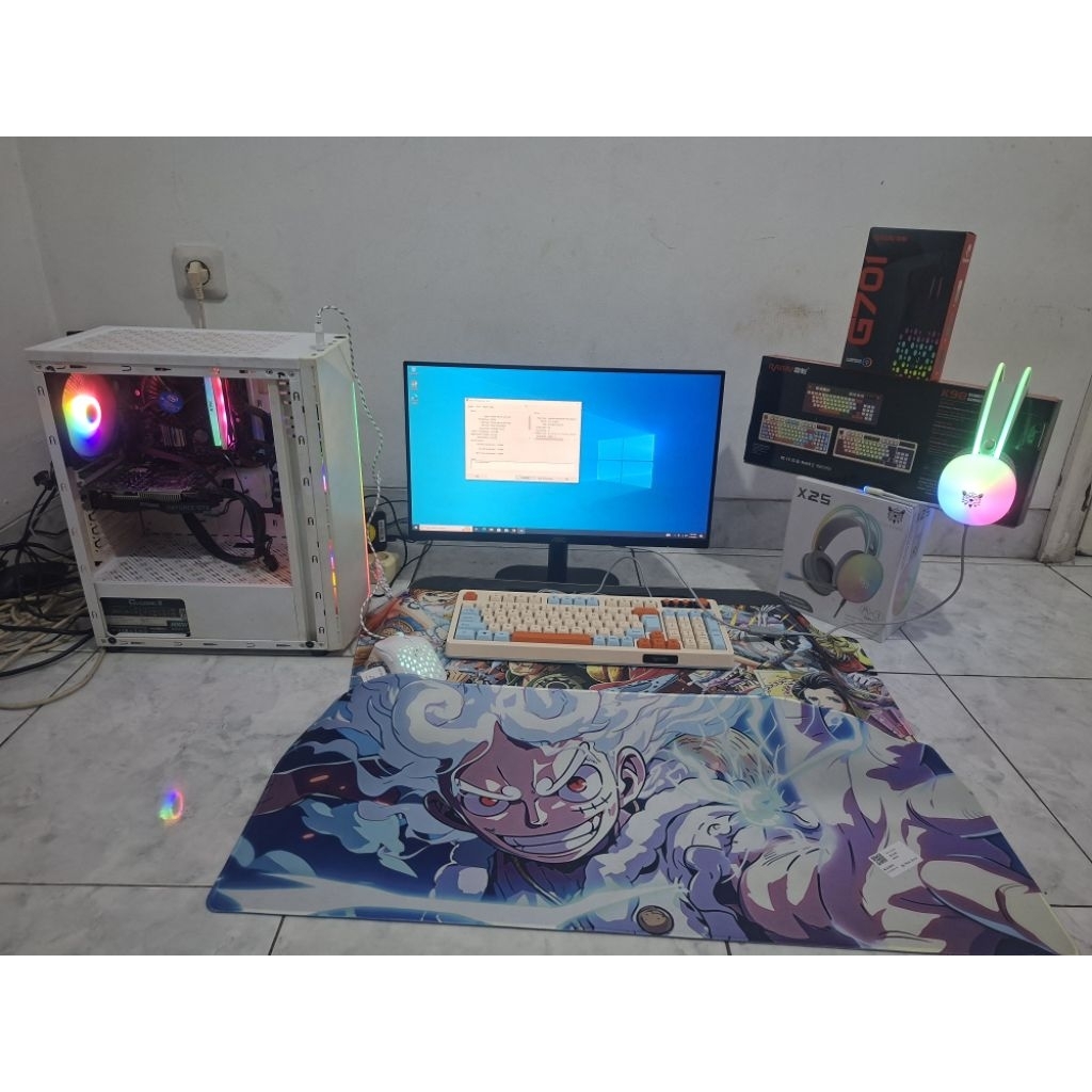TERMURAH Pc Gaming Pc Editing Pc Rakitan Pc Fullset Pc Streaming live core i9 gen 9 GTX 1650 Sgh kom