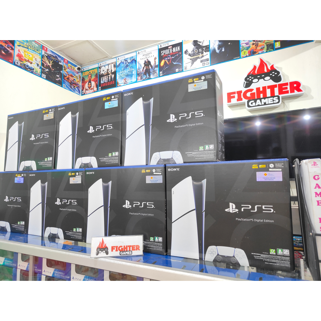 PS5 Slim Digital Resmi Sony Indonesia PlayStation 5 PS 5