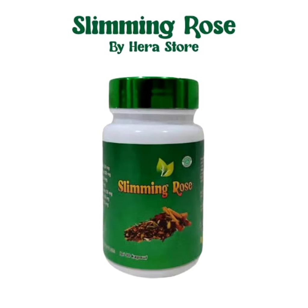 Slimming Rose By Hera Obat Herbal Kapsul Pelangsing Badan