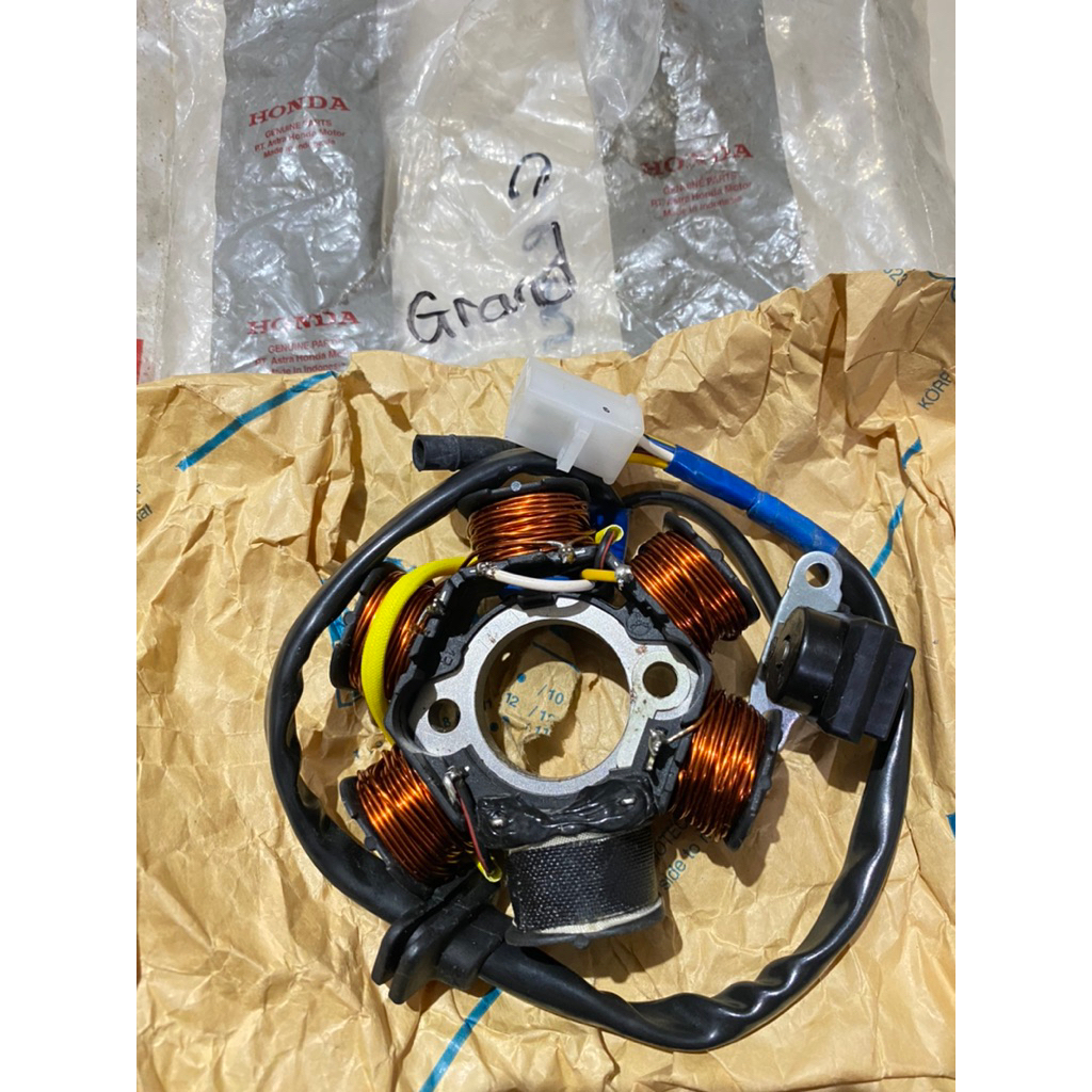 spul set STATOR COMP SPULL ASSY HONDA ASTREA GRAND ORIGINAL AHM 31120-GN5-831