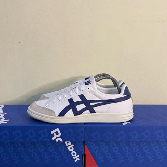 41,5 - Sepatu Onitsuka Tiger Advanti White Blue Bekas Second