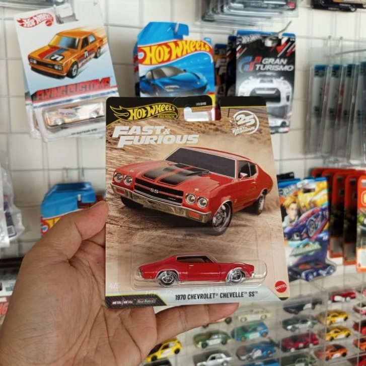HOT WHEELS PREMIUM FAST AND FURIOUS 1970 CHEVROLET CHEVELLE SS