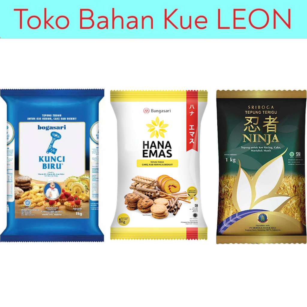 TEPUNG TERIGU PROTEIN RENDAH 1KG