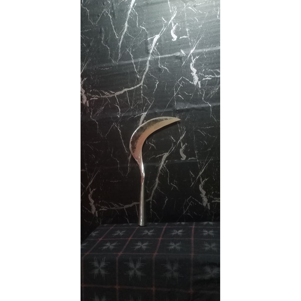 Sabit Rumput/Pengaritan Tradisional Gagang Besi Anti Copot