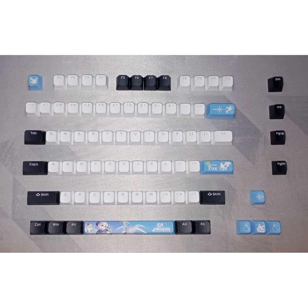 Keycaps VXE ATK V75X - Arctic Fox - MDA Profile