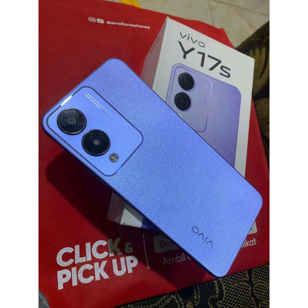 VIVO Y17S SECOND ORIGINAL RESMI BERGARANSI FULLSET