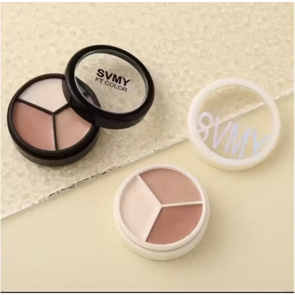 5172 Tricolor / Concealer Tahan Lama dan Air /Concealer 3 Warna