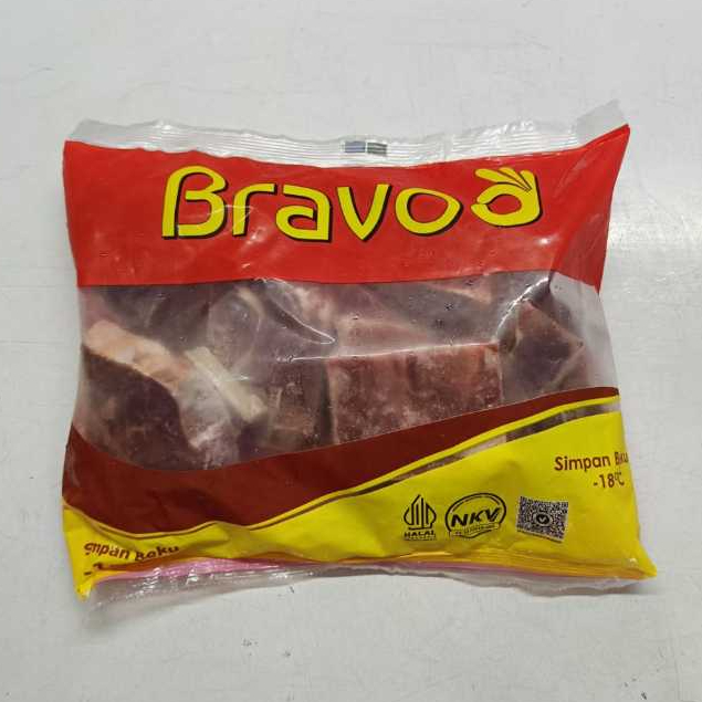 Bravo Daging SAPI Potong Rendang 1kg Halal