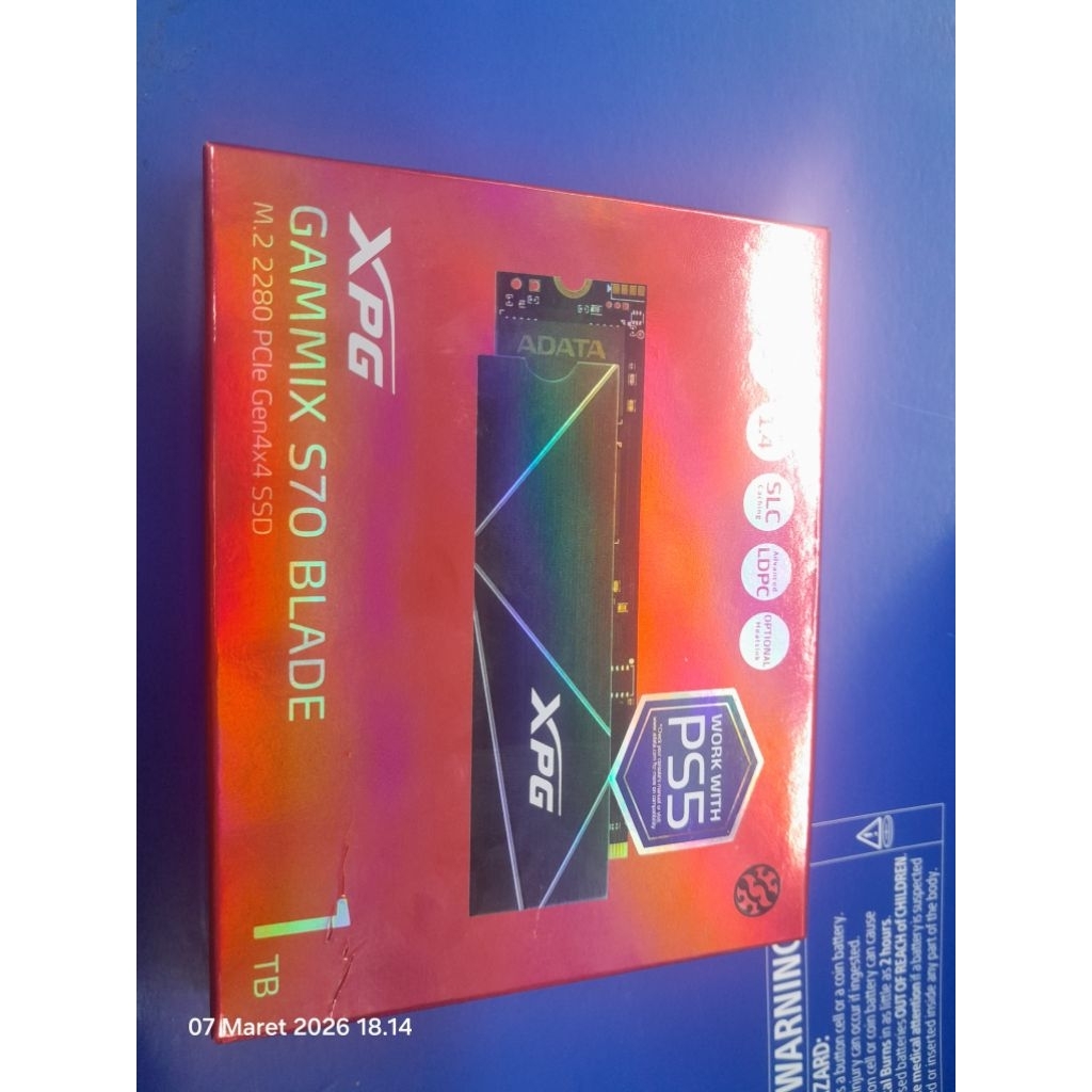 SSD XPG Gammix S70 Blade 1TB