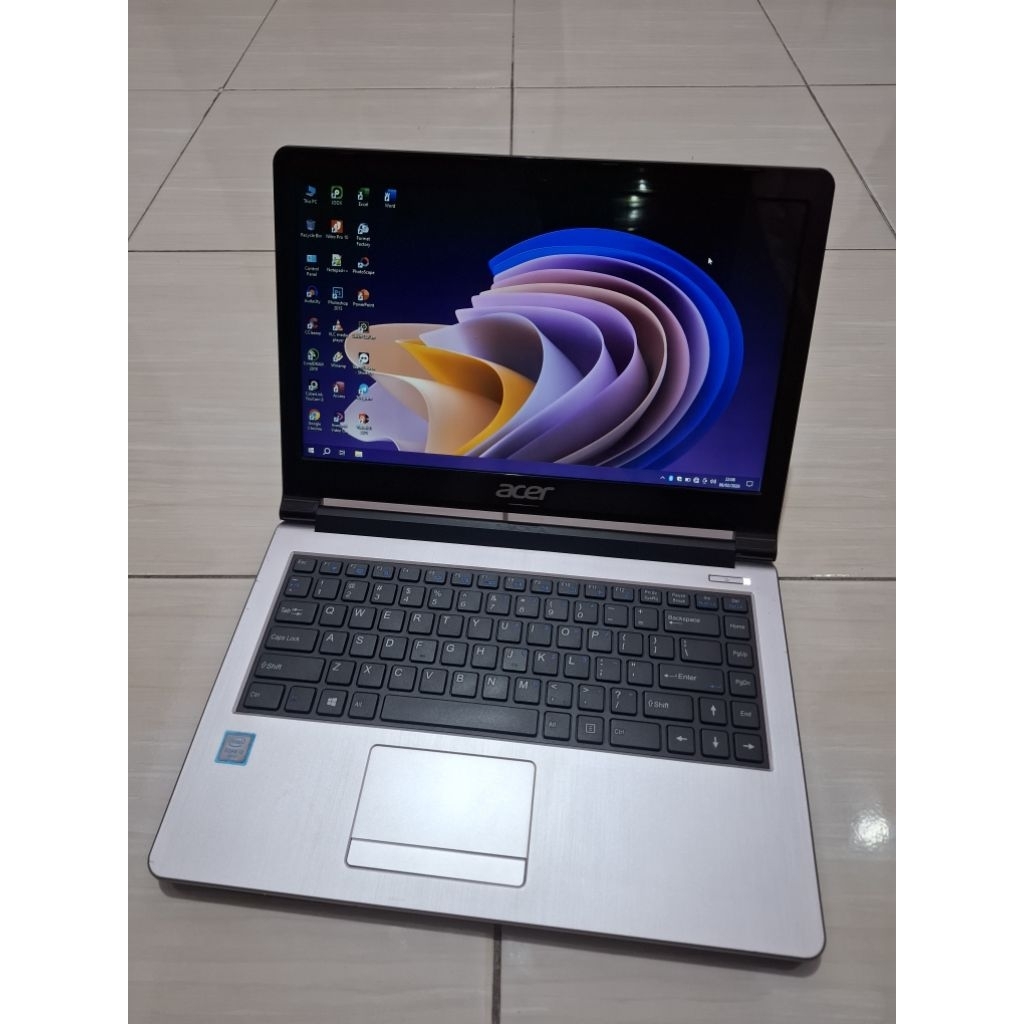 laptop acer z476 core i3 gen 6 ram 4 gb ssd 128 gb