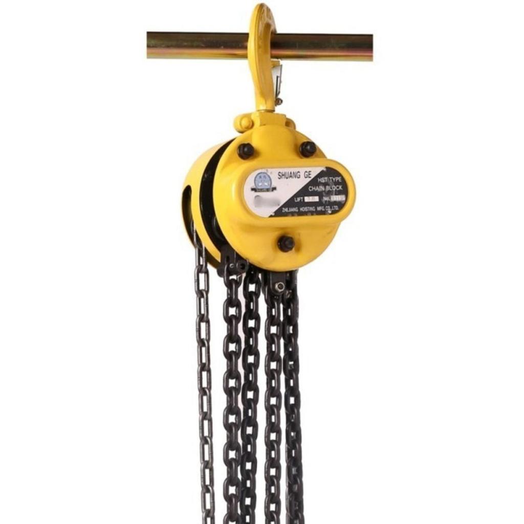 Chain Block Takel Katrol 10 Ton x 5 Meter Shuang Ge