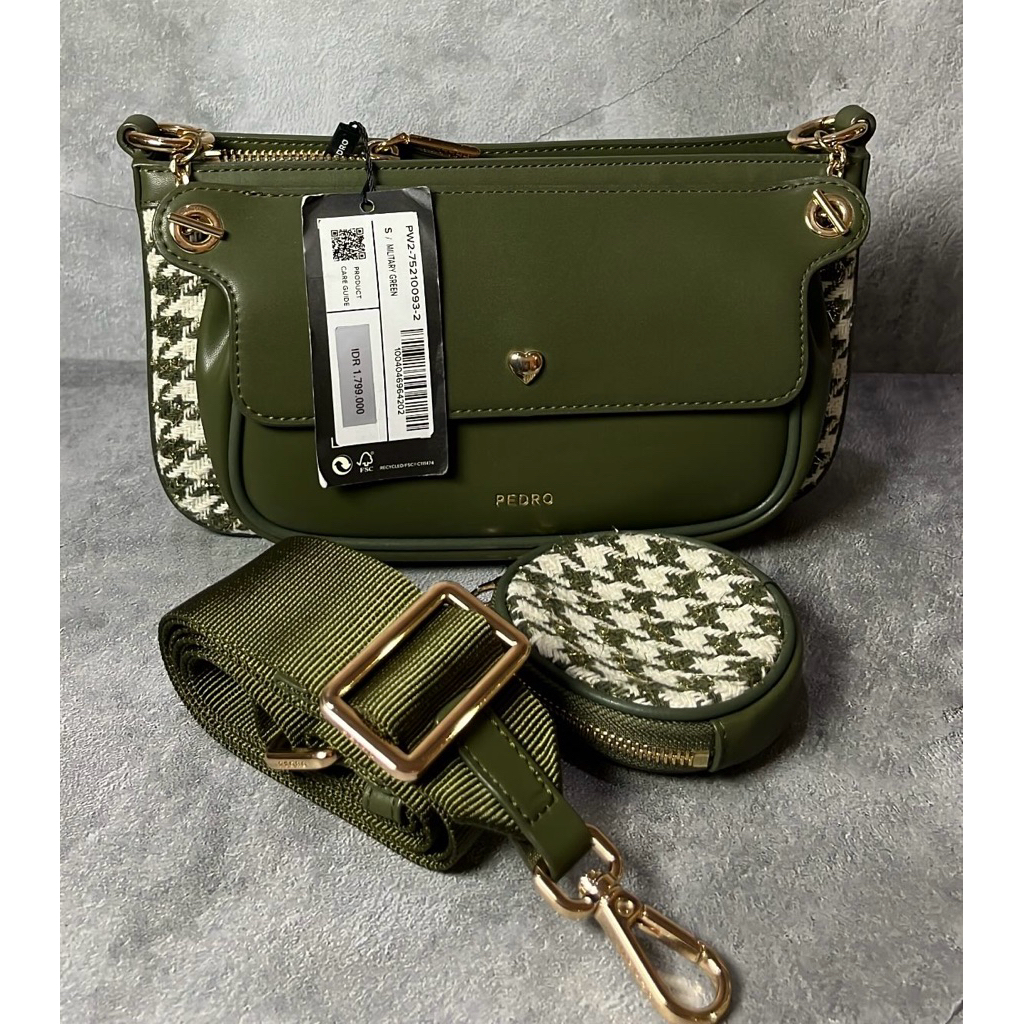 Pedro Bag for Women - Green (100% Original)