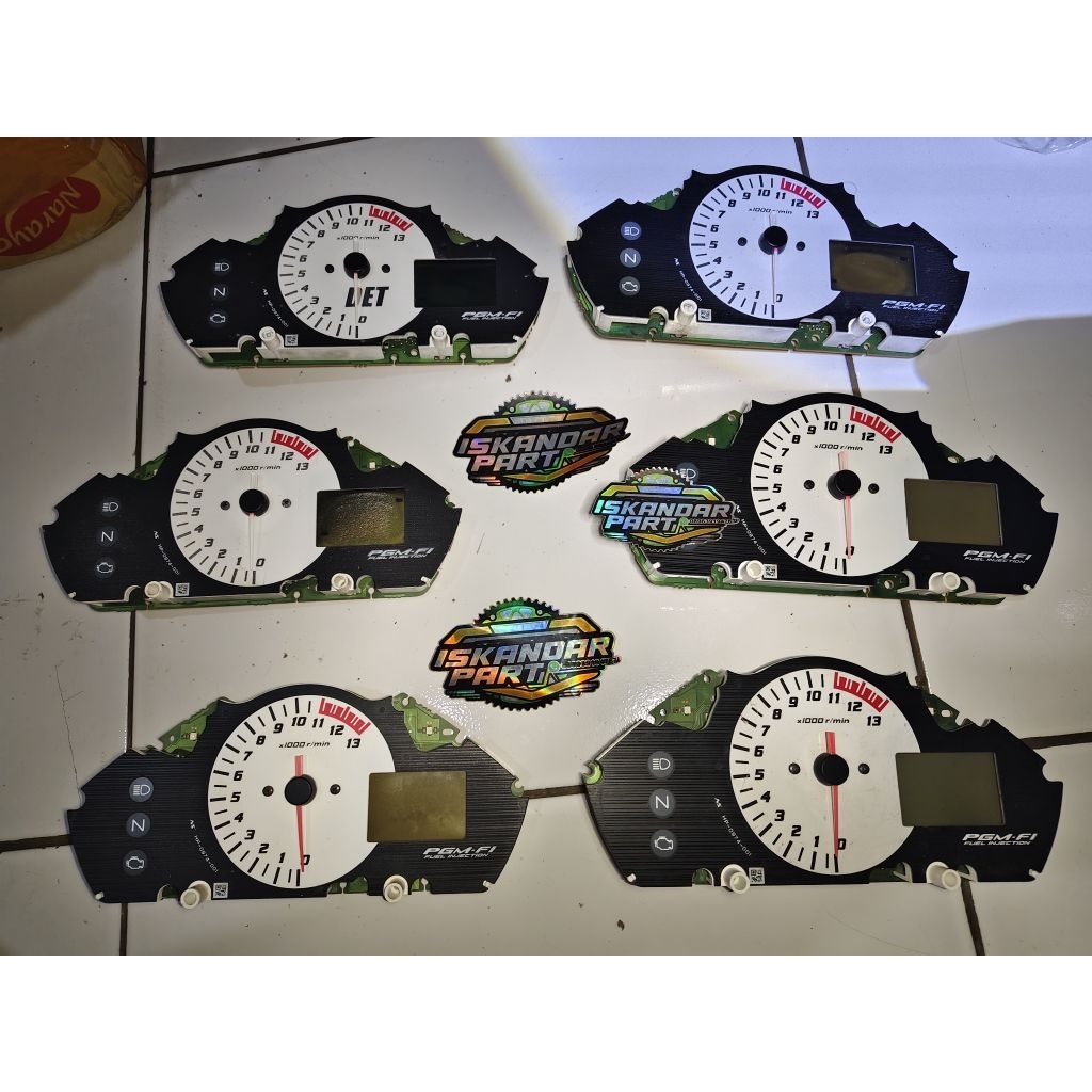 speedometer spidometer honda old cb150r k15-mesin speedometer honda  old cb150r original copotan