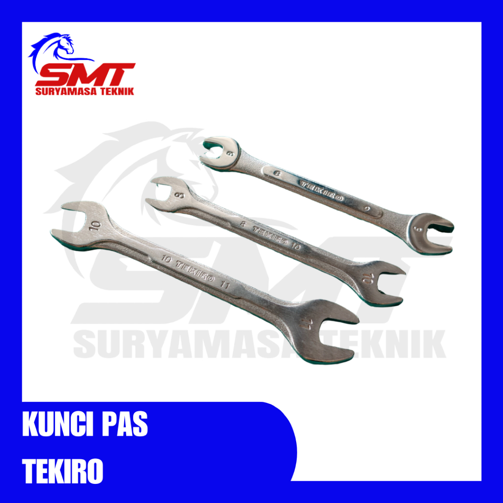 Kunci Pas Tekiro 8–24mm - Open End Spanner Serbaguna