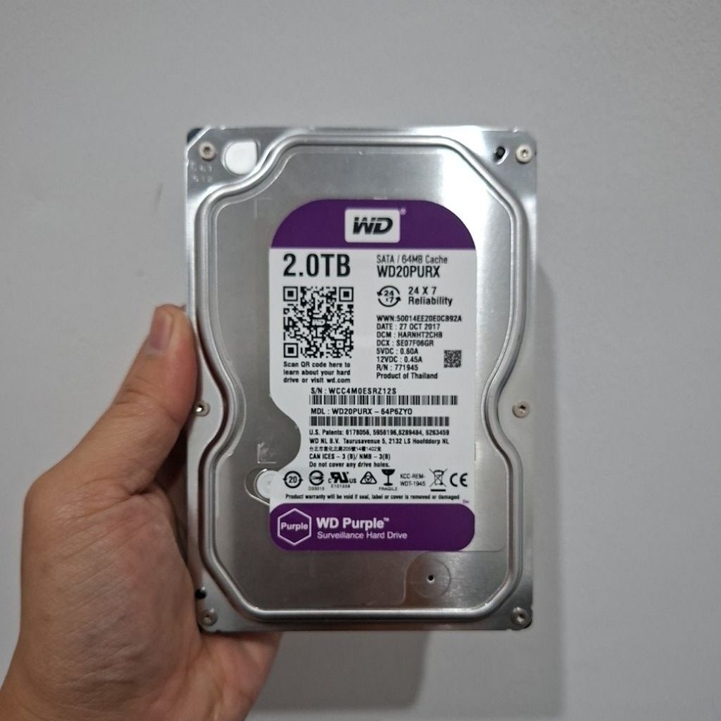HDD WD Purple 2TB