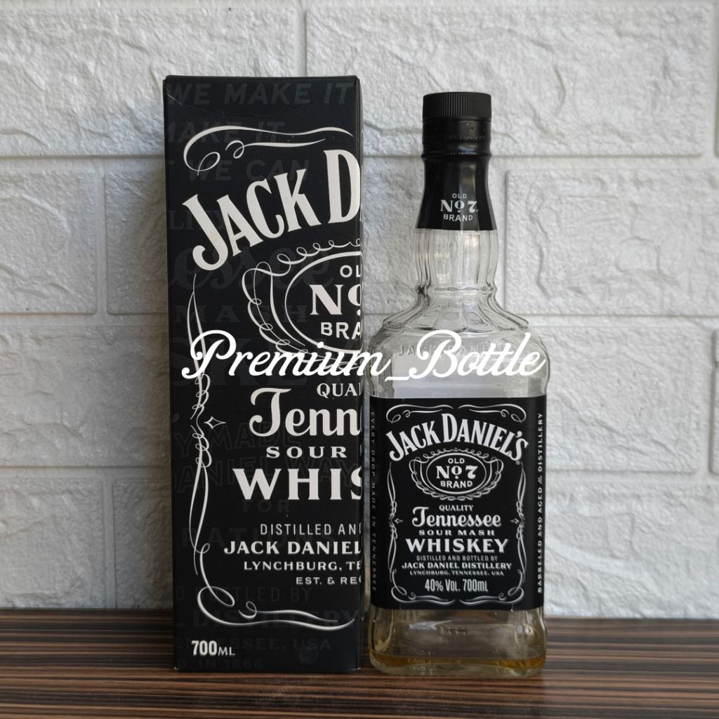 Botol Kosong Jack Daniels 700ml + New Box
