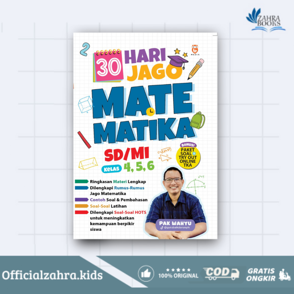 AG - Buku 30 Hari Jago Matematika SD/MI Kelas 4,5,6 By Pak Wahyu