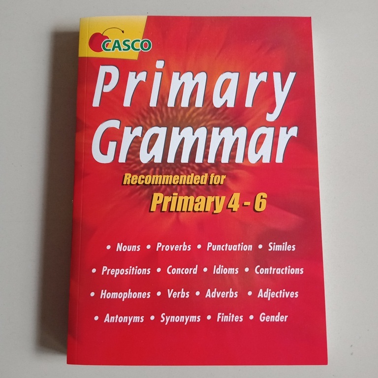 BUKU PRIMARY ENGLISH PRIMARY GRAMMAR RECOMMENDED FOR PRIMARY 4-6 (CASCO)