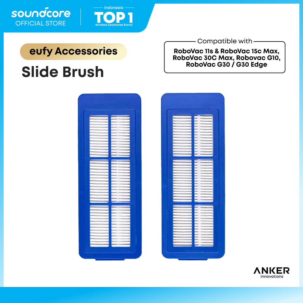 Eufy RoboVac Replacement Filter Set, Compatible with RoboVac 11S, 15C Max, 30C Max, G10, G30, G30 Ed