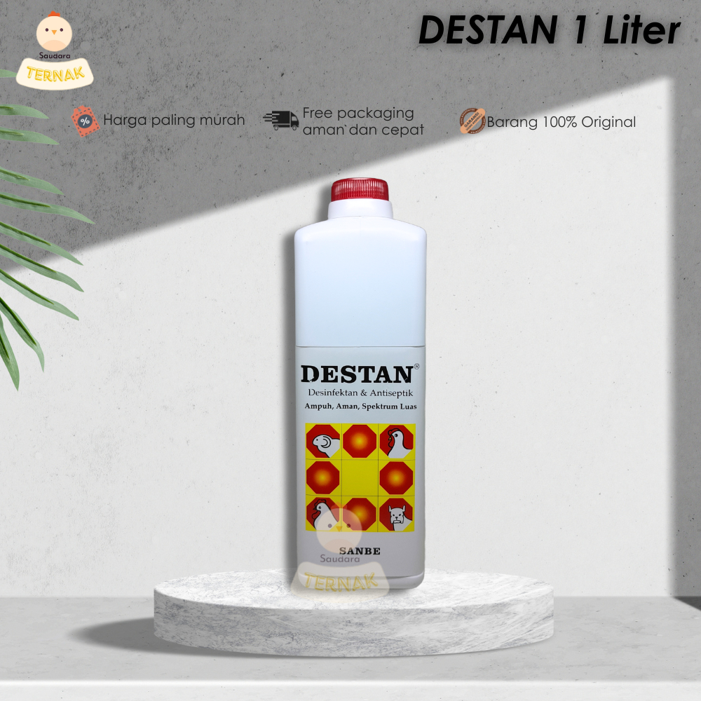 Destan 1 Liter Desinfektan Kandang Peternakan Klinik Hewan Sanbe
