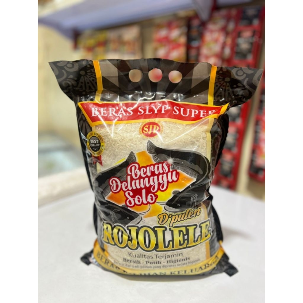 Beras Pulen Rojolele Hitam 5KG - Pulen, Bersih, Tanpa Bahan Berbahaya