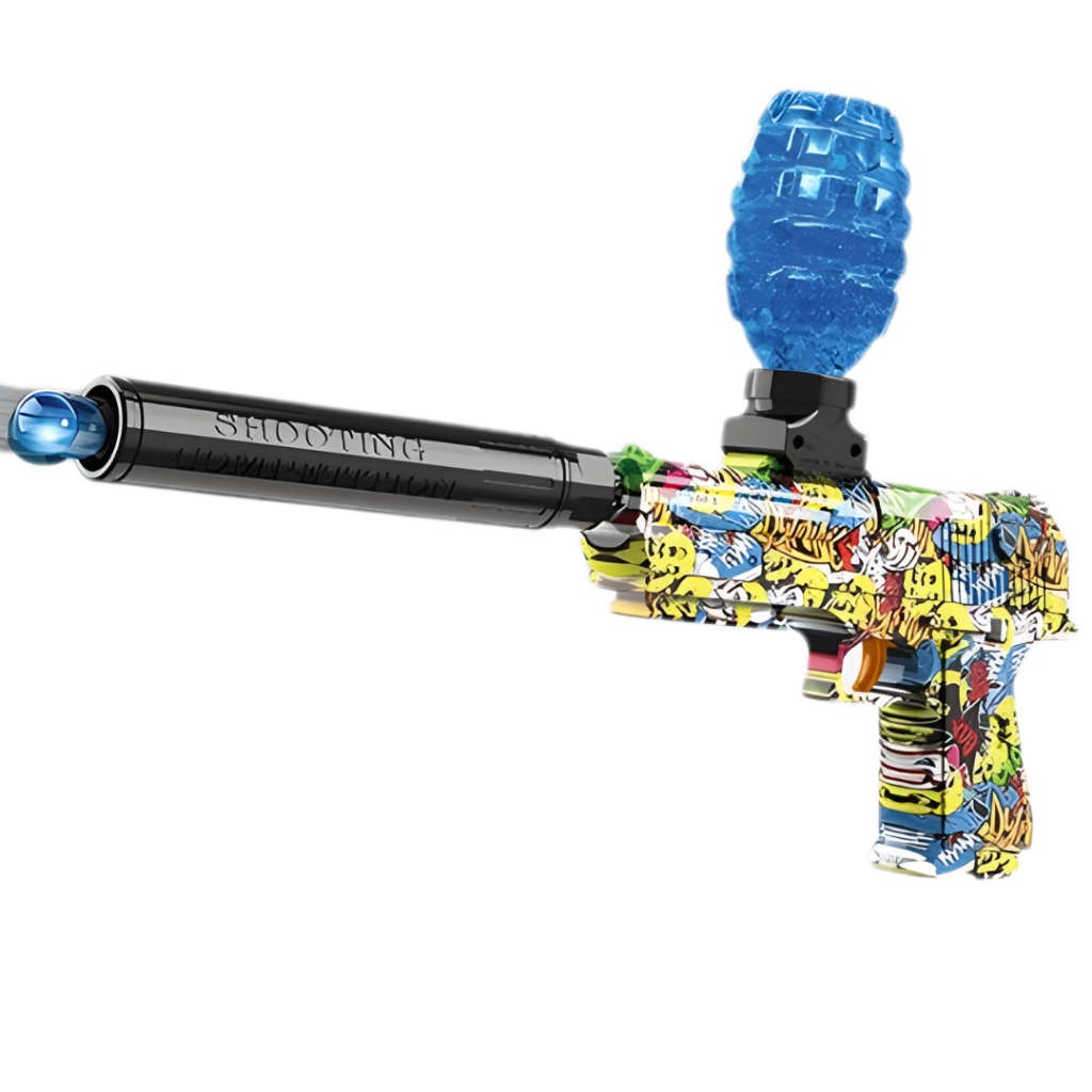 Mainan Mission Glory Shooting Water Bullet Desert Eagle Mainan Gel Gun Mainan Pistol Tembakan Anak L