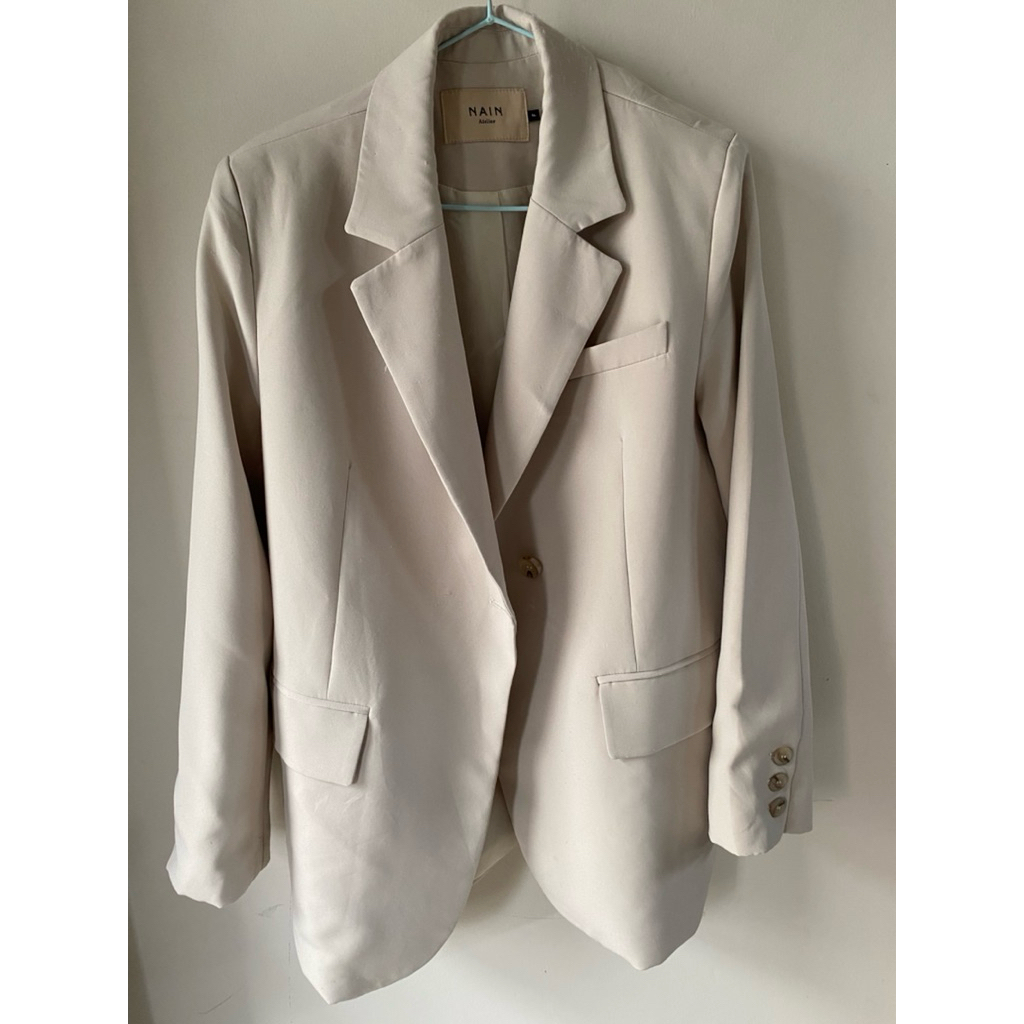 Nain Atelier Blazer in Cream