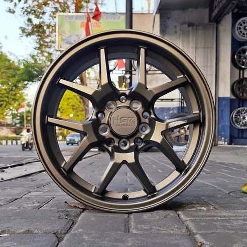 Rekomendasi Velg Racing R15 Mobil Ertiga, Innova, Xpander Pelek Hsr Hyura Ring 15 Bronze