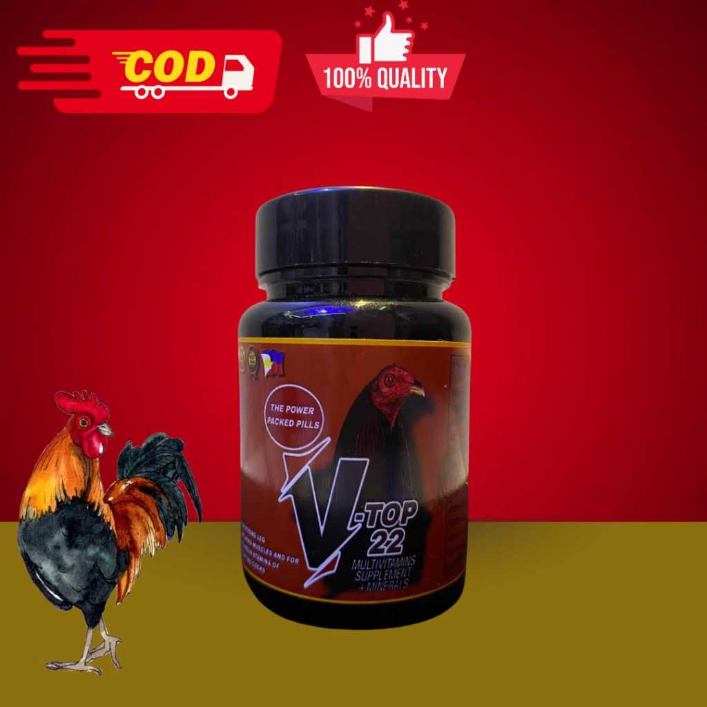V22 TOP Vitamin ayam taji Original import Philipina