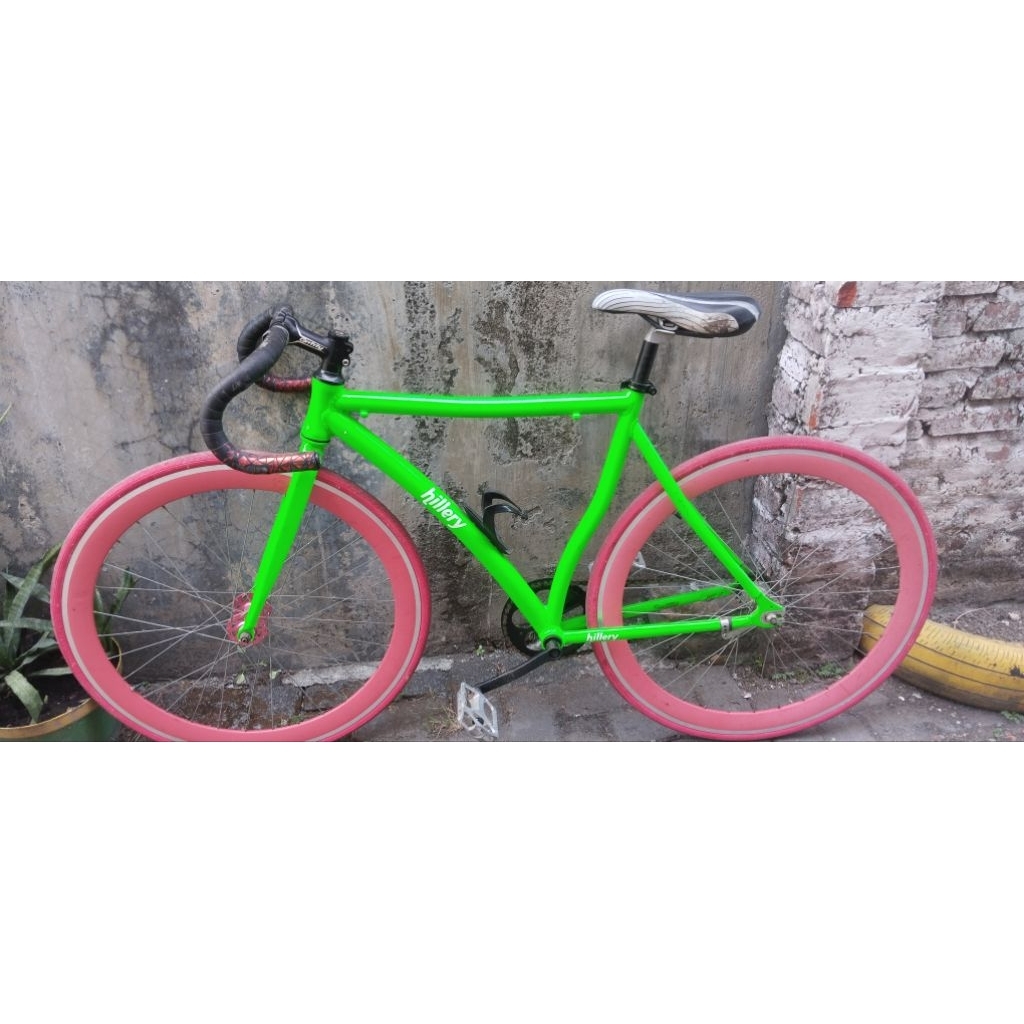 sepeda fixie hillery frame alloy