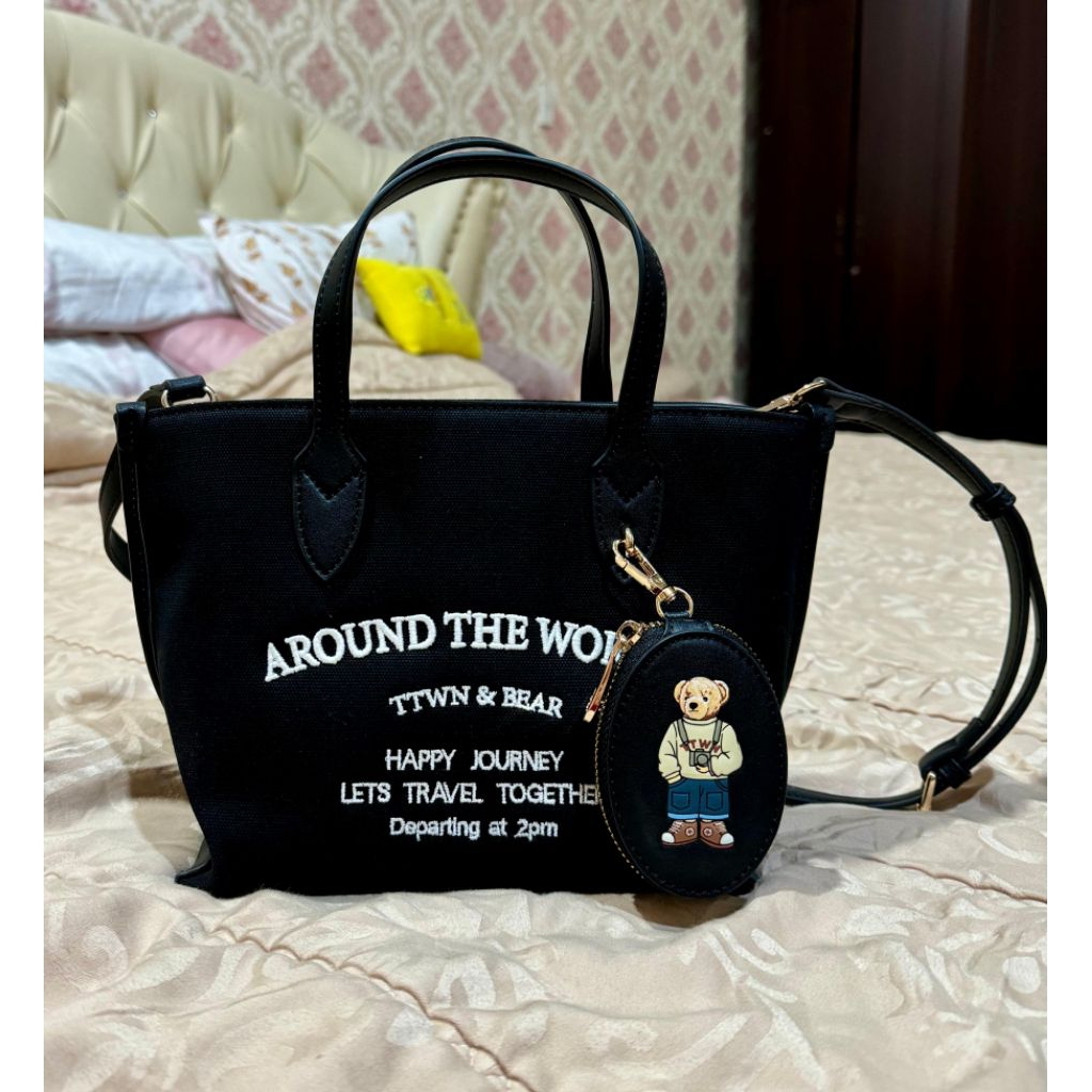 TTWN Tas Arround the World Canvas Black