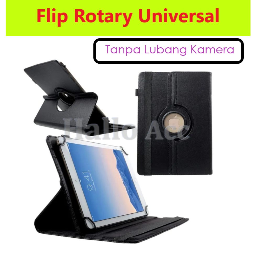 Case OLIKE TAB EDU E3 /  Casing OLIKE TAB EDU E3 FLIP Case Rotary Universal 360 TANPA LUBANG KAMERA