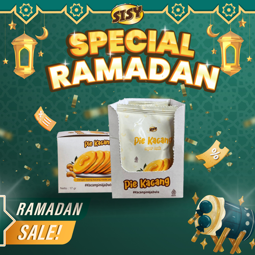 Pie Susu Sisy | PIE KACANG SISY 1 Box isi 10 pcs