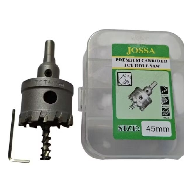 JOSSA HOLE SAW TCT 45MM PREMIUM / JOSSA HOLE SAW STAINLESS 45MM PREMIUM
