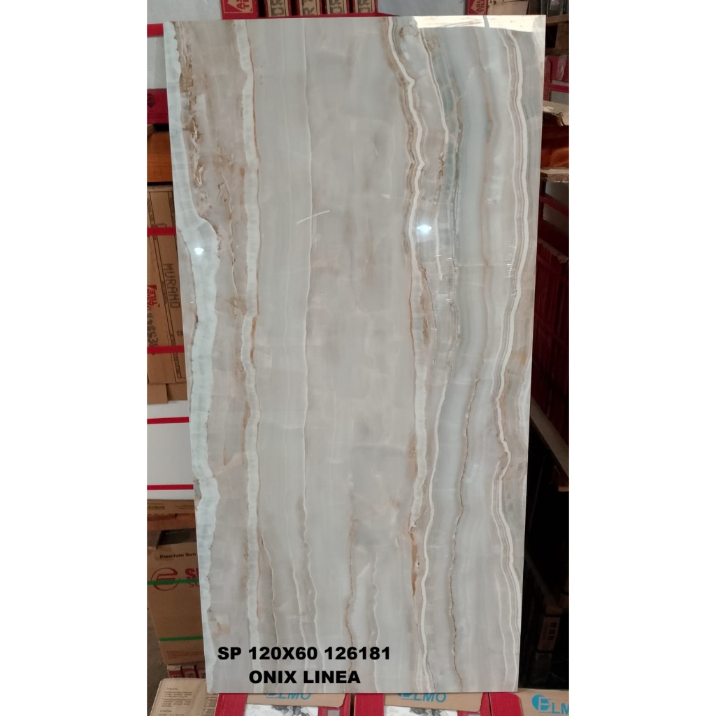 GRANIT LANTAI KILAP SUN POWER 120X60 126181 ONIX LINEA GRANIT 120X60 KILAP MOTIF MARMER GRANIT MARME