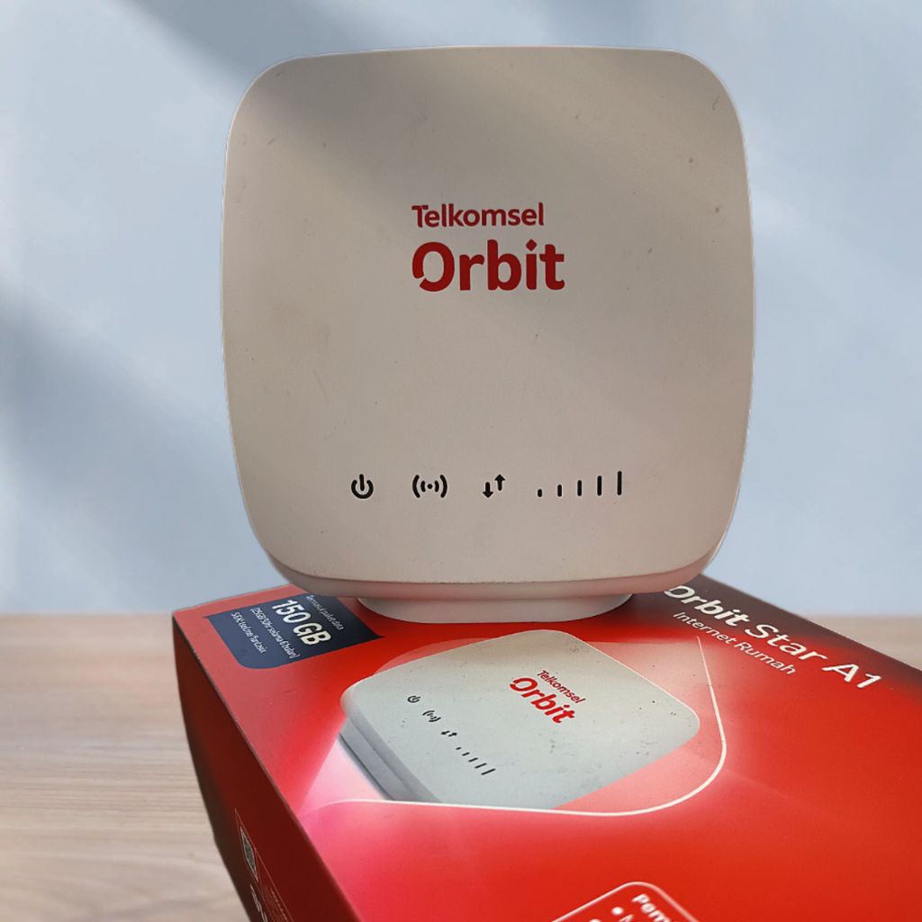 modem Orbit Star A1 router wifi internet telkomsel bekas seken second preloved