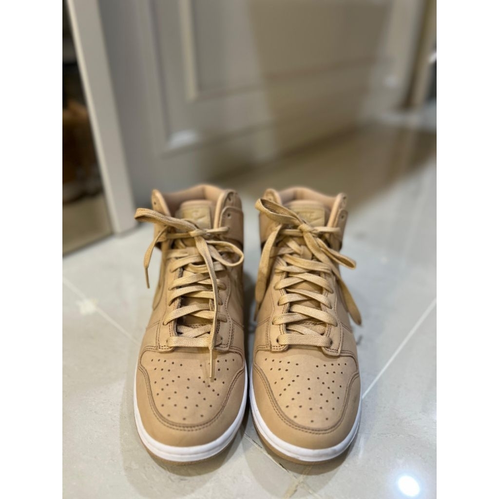 PRELOVED NIKE DUNK HIGH PREMIUM WHEAT WOMAN (open nego)