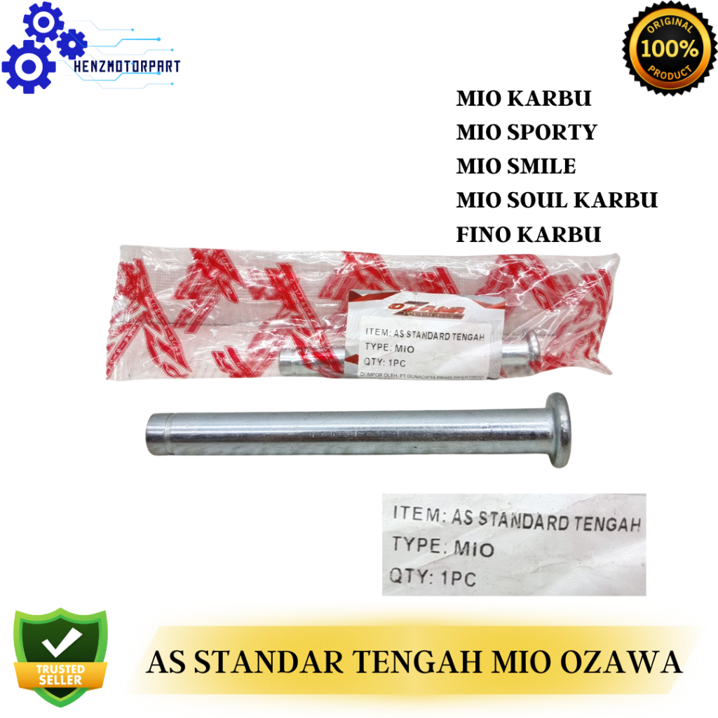 AS STANDAR 2 STANDARD DUA TENGAH MIO KARBU / MIO SPORTY / MIO SMILE / MIO SOUL KARBU / FINO KARBU OZ