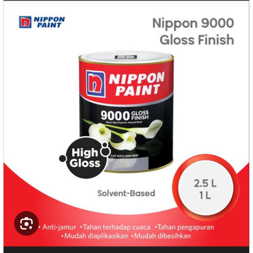 Nippon Paint-Cat Kayu Dan Besi -Cat Besi Premium-Bisa Request warna