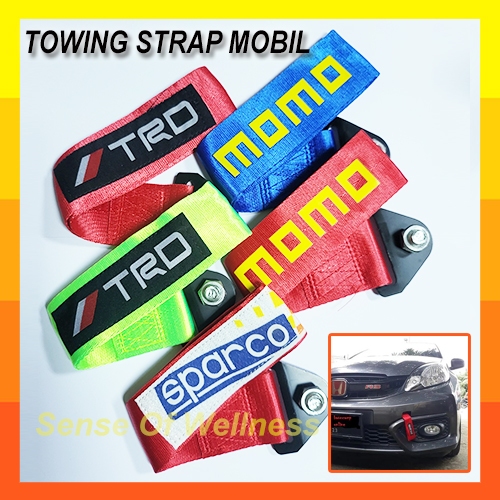 Towing Strap Mobil Universal Tali Towing Kendaraan Mobil
