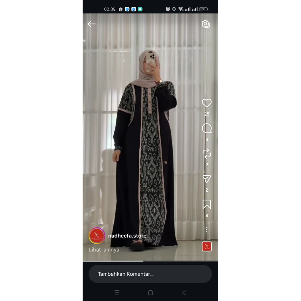 Gamis Nadheefa store (Ready)